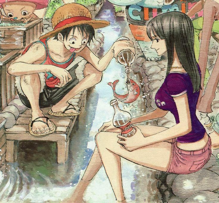 【ワンピース】ルフィとロビンの姉弟のような絆が最高!海外の反応