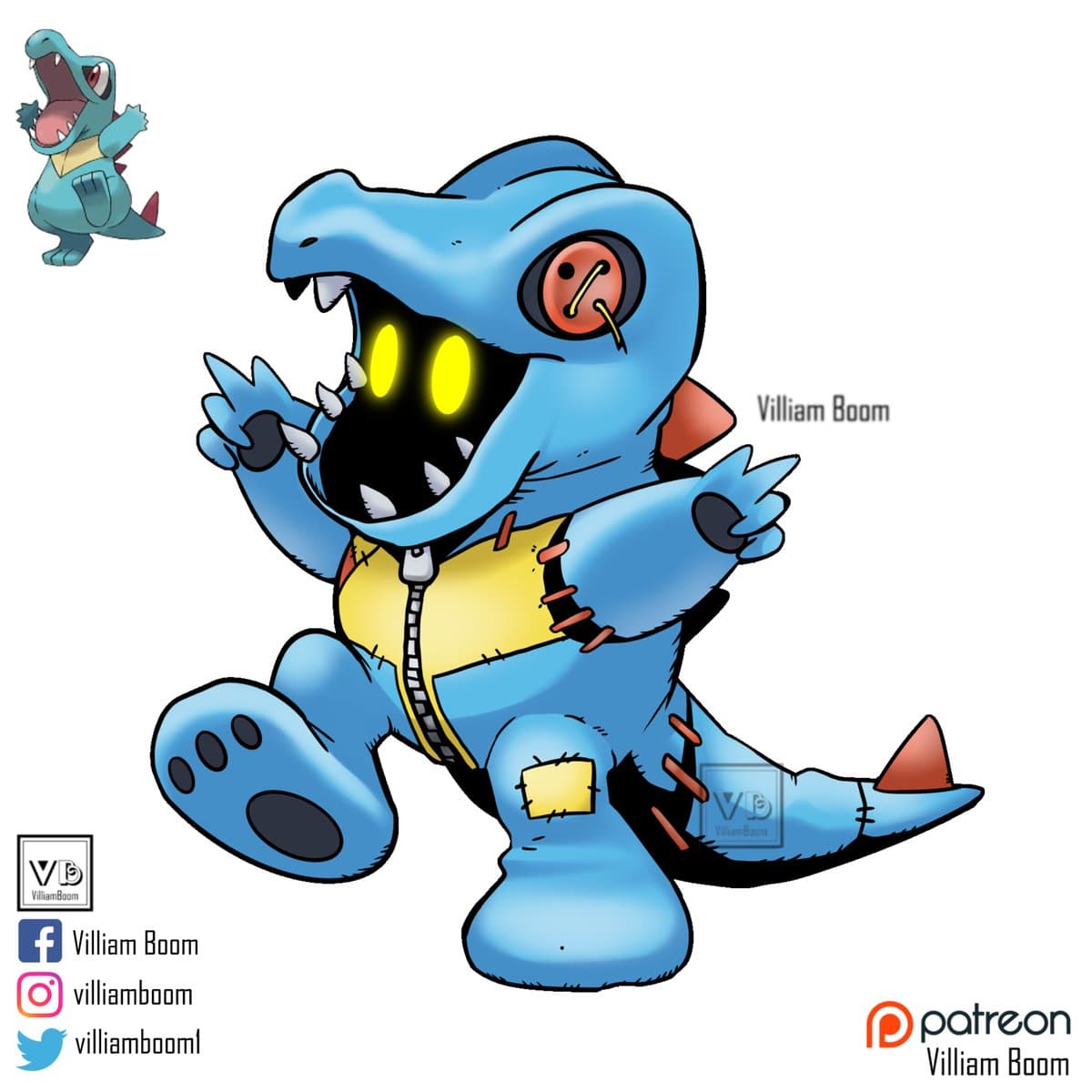【ポケモン】トータス進化系統がデジモン化!海外の反応