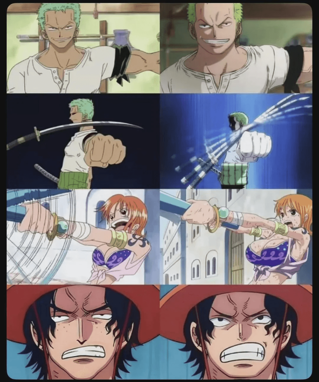 【ワンピース】過去シーンの再アニメ化エピソードを求めるスレ、なぜかナミとエースの作画比較で大盛り上がり!海外の反応